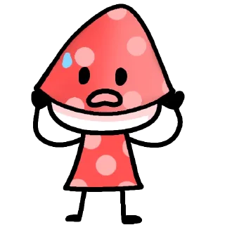 Sticker Грибушик - 0