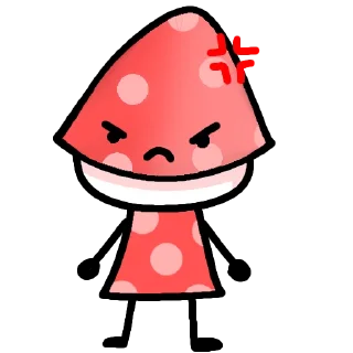 Sticker Грибушик - 6