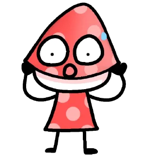 Sticker Грибушик - 3