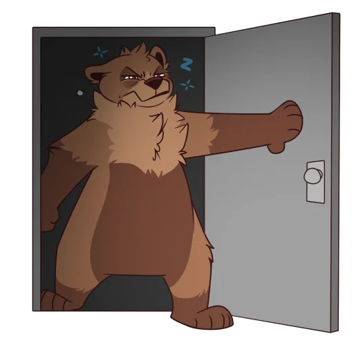 Sticker GrizzlyBearsbyPulex - 1