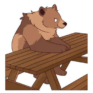 Sticker Grizzly Bears by Pulexart.com - 1
