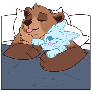 Sticker Grizzly Bears by Pulexart.com - 7