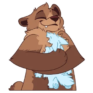 Sticker Grizzly Bears by Pulexart.com - 10