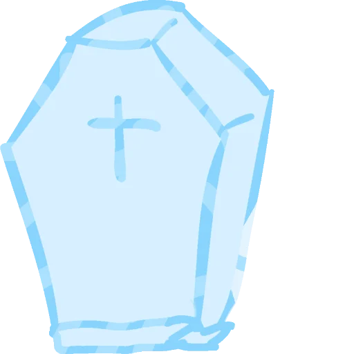 Sticker Гробики - 3