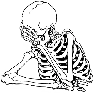 Sticker Груда костей ч.1 @nyasticks - 4