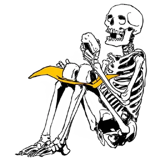 Sticker Груда костей ч.2 @nyasticks - 0