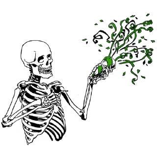 Sticker Груда костей ч.2 @nyasticks - 3