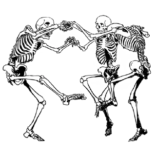 Sticker Груда костей ч.2 @nyasticks - 5