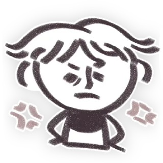 Sticker Грустёна от @kyrancha - 5