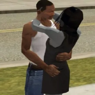 Sticker Сиджей GTA - 3