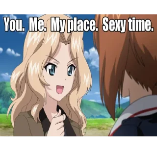 Стикер Girls und Panzer pack - 6