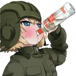 Стикер Girls und Panzer pack - 5