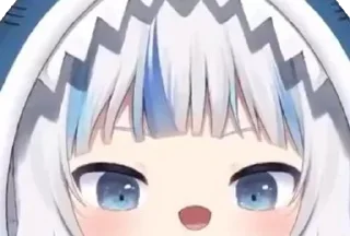 Стикер Gawr Gura - 9