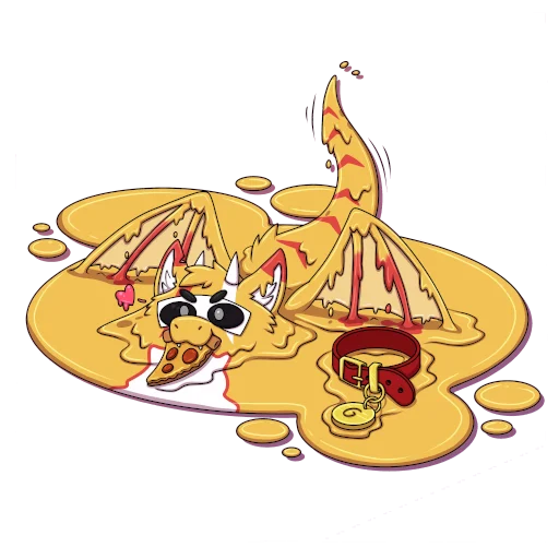 Sticker GulbyTheGooDragon - 1