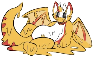 Sticker Gulby The Goo Dragon - 0