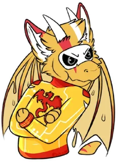 Sticker Gulby The Goo Dragon - 4