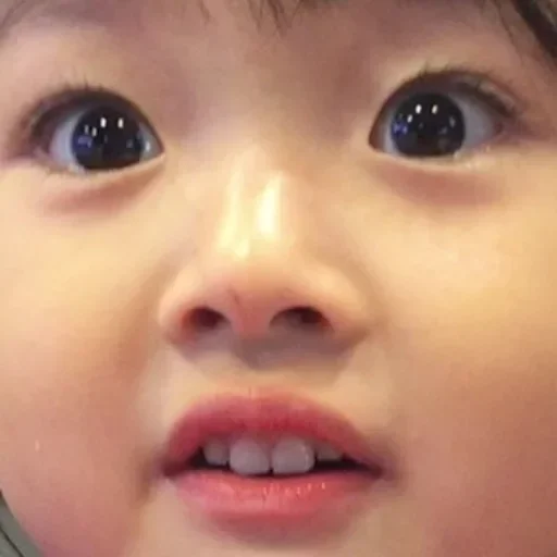 human face toddler baby