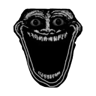Sticker Trollfacegum - 4