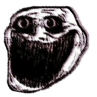 Sticker Trollfacegum - 7