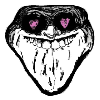 Sticker Trollfacegum - 11