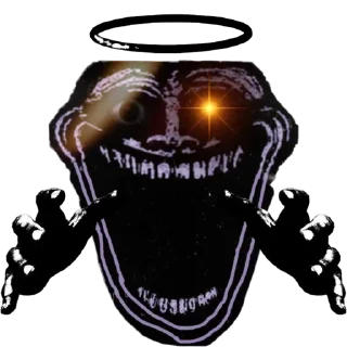 Sticker Trollfacegum - 5