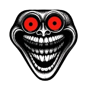 Sticker Trollfacegum - 0