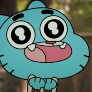 Стикер Gumball @MyselfMeandIo - 3