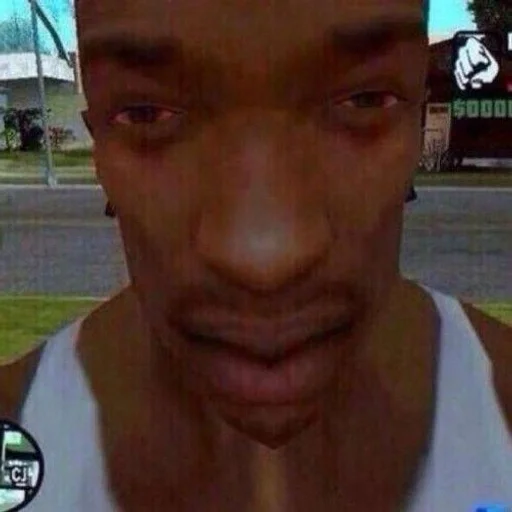 human face person text