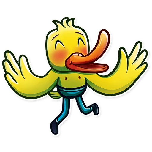 Sticker Gus The Duck - 8