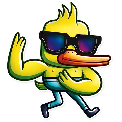 Sticker Gus The Duck - 7