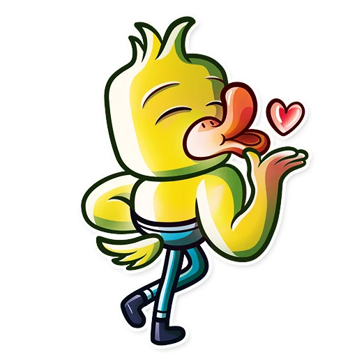 Sticker Gus The Duck - 3