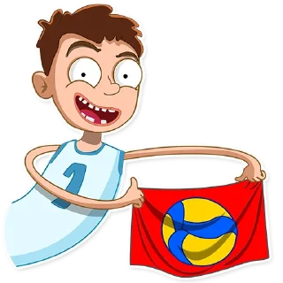 Sticker George Volleyball - 8