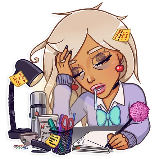 human face illustration animated cartoon