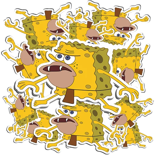 Sticker (@StickerHyicker) Губка - 6