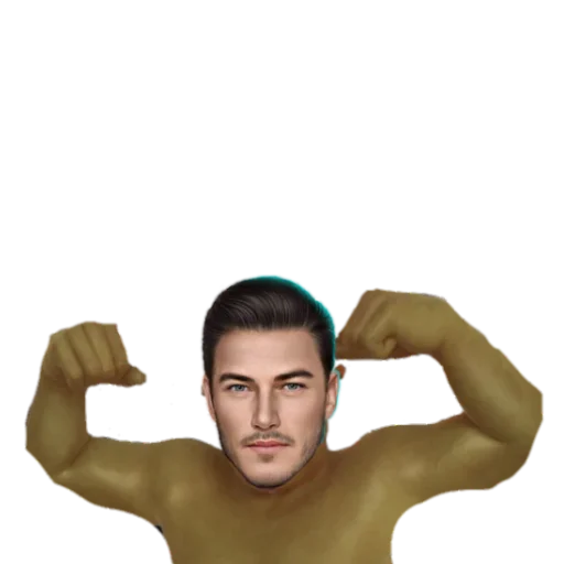 человеческое лицо мышца Человек