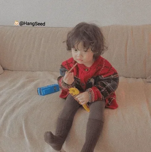 Стикер 𔒋ᴄᯭᴜᴛ͢ᴇ @HANGSEED⬎ - 7