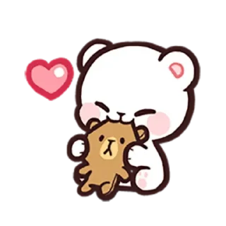 Sticker 🐻‍❄️Milk & Mochα ⸾ @HANGSEED𖨘 - 10