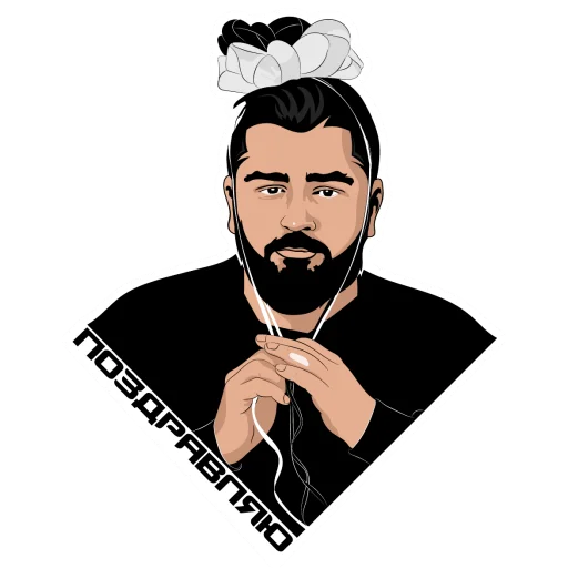 human face drawing man