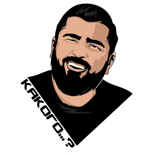 human face man cartoon