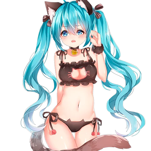 Hatsune Miku. By @SAAKKURA - 