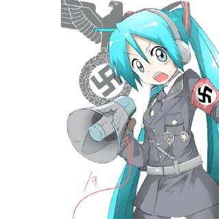 Стикер Hatsune Miku. By @SAAKKURA - 9