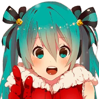 Стикер Hatsune Miku. By @SAAKKURA - 7