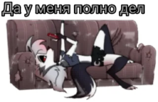 Стикер Hazbin&Helluva Strikers - 1