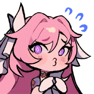 Стикер Забегаловка со сливами!•Honkai Impact 3rd•Стикеры 2.0 - 8