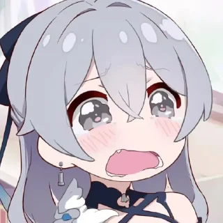 Стикер Забегаловка со сливами!•Honkai Impact 3rd•Стикеры 2.0 - 11