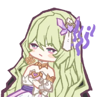 Стикер Забегаловка со сливами!•Honkai Impact 3rd•Стикеры 2.0 - 7