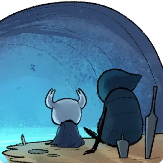 Стикер hollow knight - 4