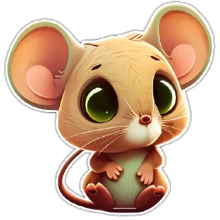 Sticker Neural mouse - 6