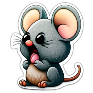 Sticker Neural mouse - 1
