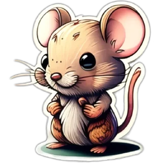 Sticker Neural mouse - 11